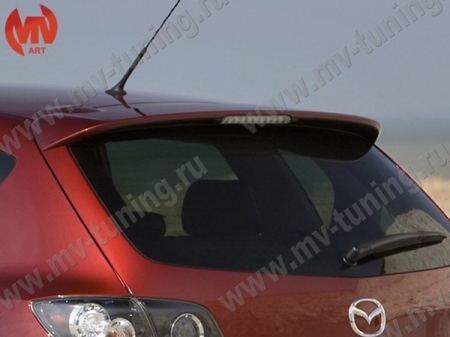 АБС-пластик Спойлер Mazda 3 HB (вкл. стоп-сигнал)